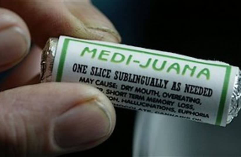 medical marijuana 311 (photo credit: AP)