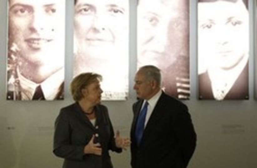 Netanyahu merkel berlin 311 (photo credit: AP)