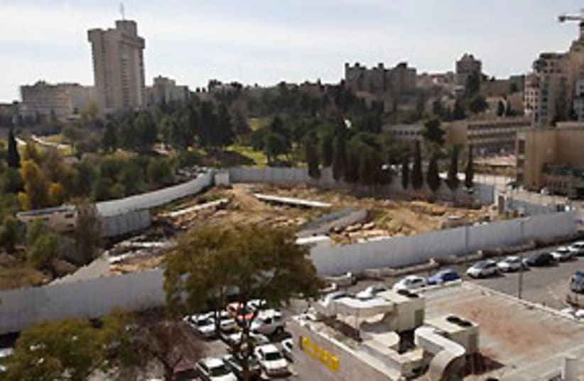 Tolerance Museum site Jerusalem 311 (photo credit: AP)