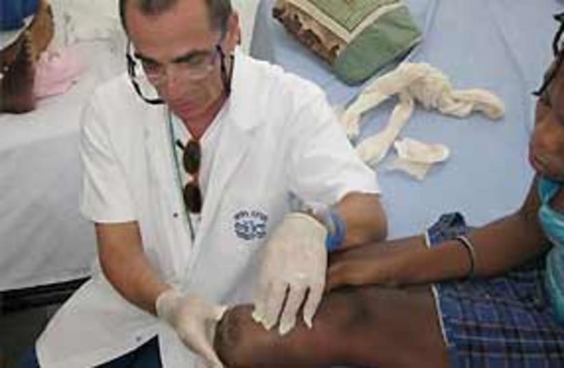 haitiu doctor 311 (photo credit: Courtesy of Sheba Medical Center)