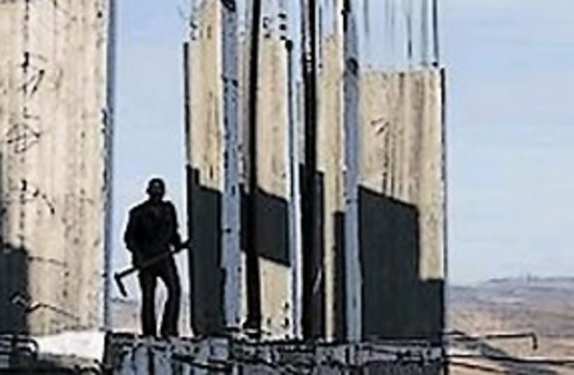Palestinian builder 311 (photo credit: Associated Press)