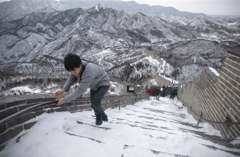 Great Wall of China (photo credit: AP)