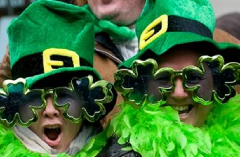 St. Patrick's Day 311 (photo credit: Associated Press)