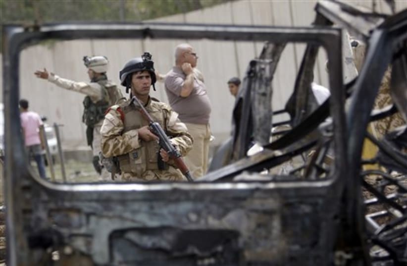 Iraqi security forces (photo credit: AP)