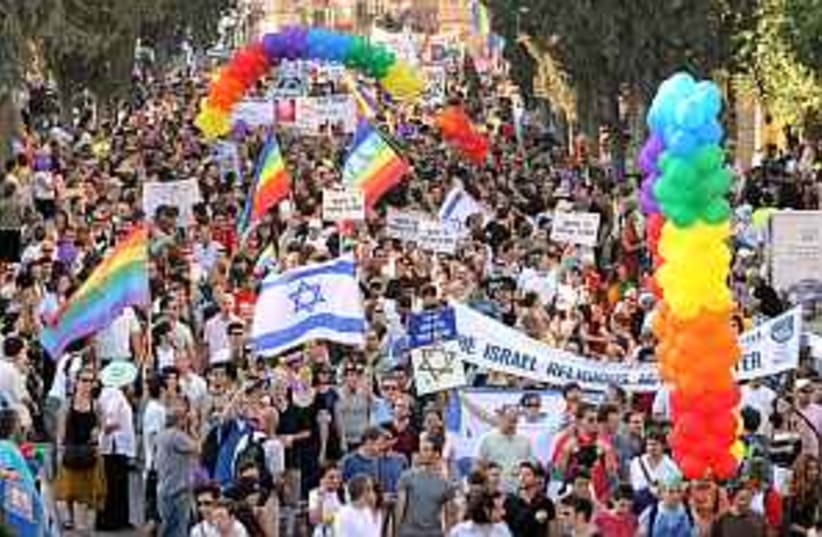 gay parade 298.88 (photo credit: Ariel Jerozolimski )