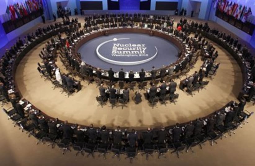 Nuclear Security Summit (photo credit: AP)