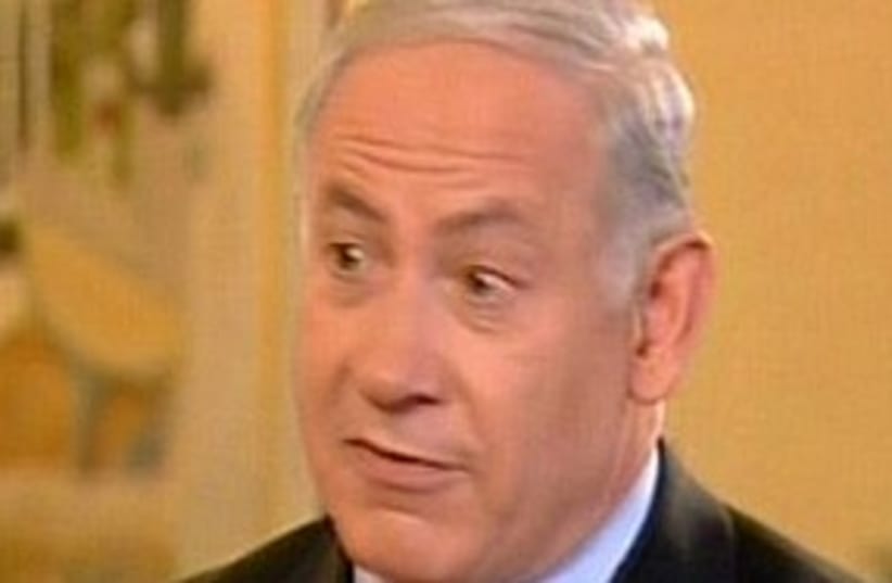 Netanyahu says fuck to channel 2 311 (photo credit: Channel 2)