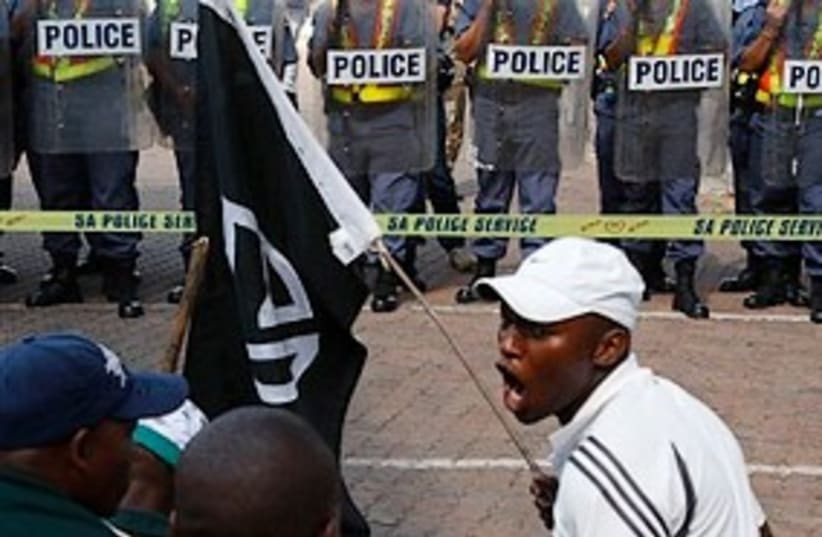 world cup exercise Johannesburg 311 (photo credit: AP)
