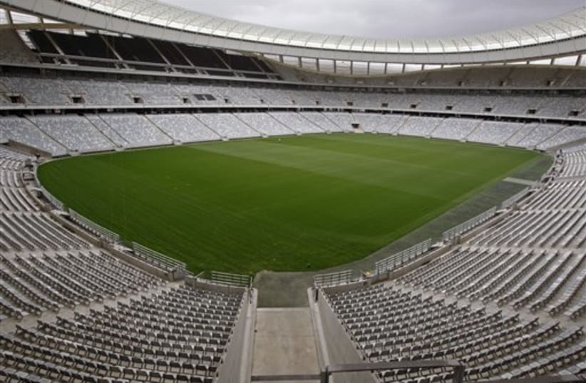 South Africa stadium (photo credit: AP)