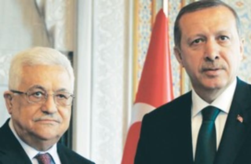 Abbas-Erdogan 311 (photo credit: Associated Press)