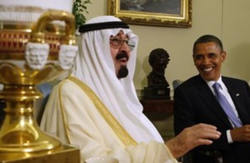311_Obama and Saudi (photo credit: Associated Press)