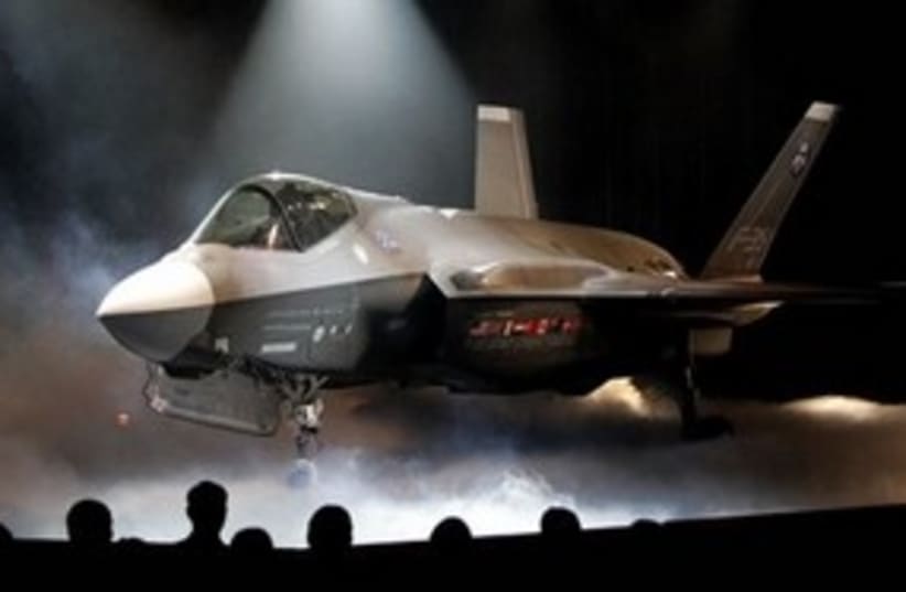 f-35 fighter jet (photo credit: Associated Press)
