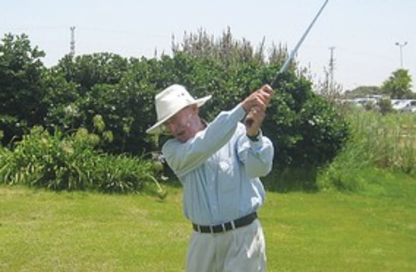 311_ Old man golfing (photo credit: Courtesy)
