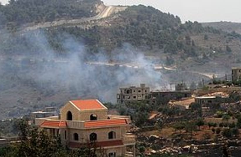 Israel Lebanon clash (photo credit: Associated Press)