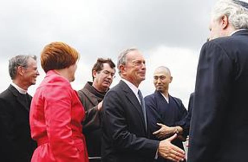 Mayor Michael Bloomberg  (photo credit: Associated Press)