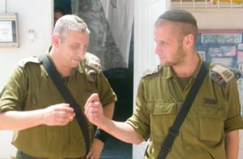 Haredi Soldiers 311 (photo credit: YAAKOV KATZ)
