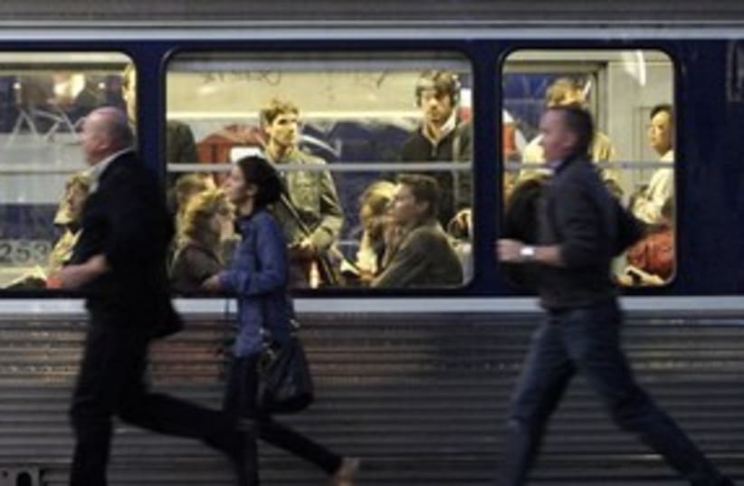311_Paris Metro (photo credit: Associated Press)