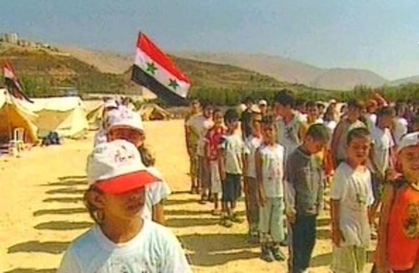 Syrian camp 298.88 (photo credit: Channel 2)