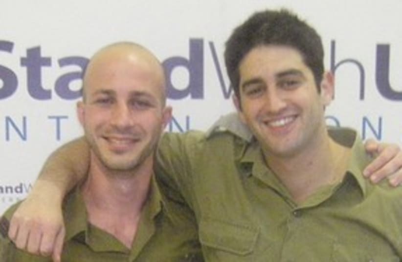 Soldiers Inon Tagner and Lior Prosor 311 (photo credit: Courtesy)