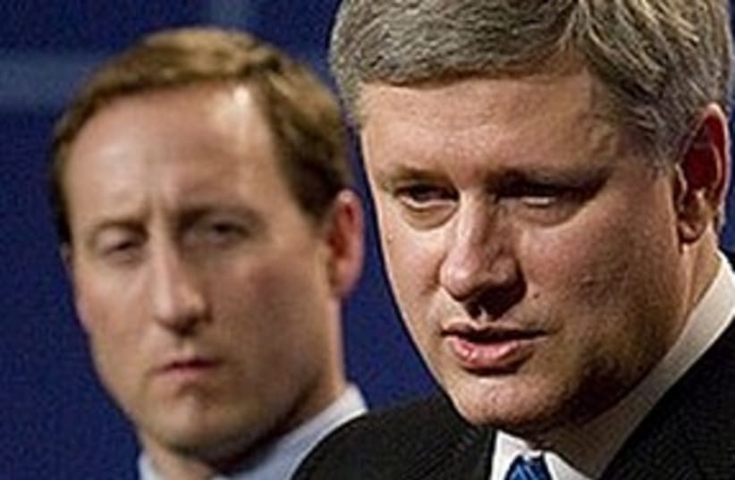 Canadian PM Harper (photo credit: ASSOCIATED PRESS)