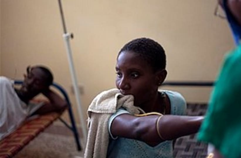 Haiti Cholera outbreak (photo credit: Associated Press)