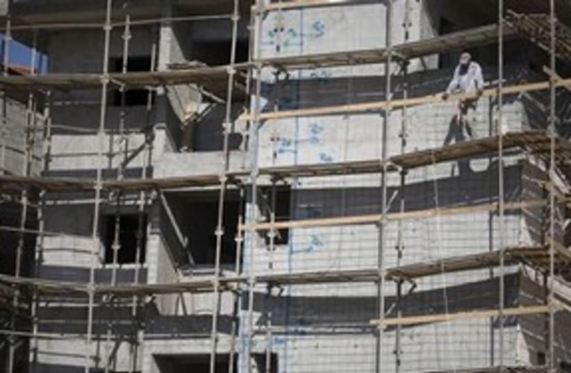 West Bank construction 311 (photo credit: Associated Press)