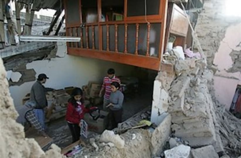 Peru quake 298.88 (photo credit: AP)