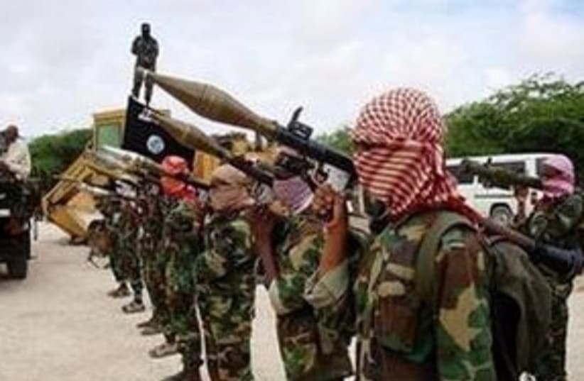 Al Shabab terrorists in Somalia (photo credit: Courtesy)