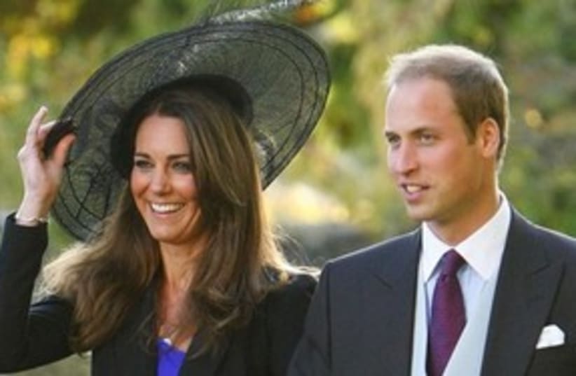 311_Prince William and Kate (photo credit: Associated Press)