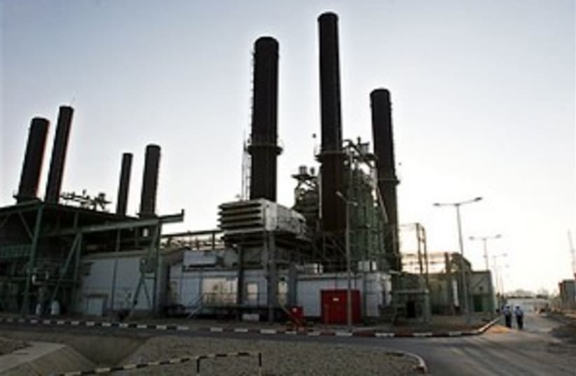gaza power station 298.8 (photo credit: AP)
