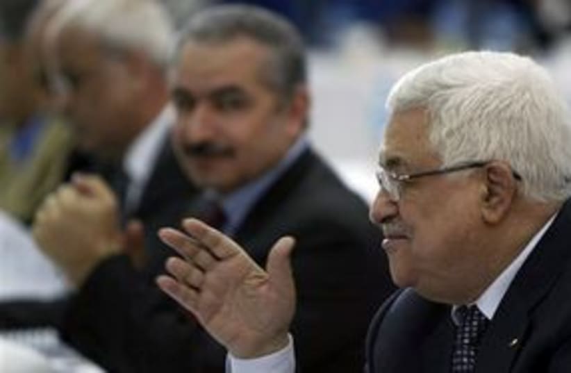 Abbas Fatah Meeting 311 (photo credit: Associated Press)