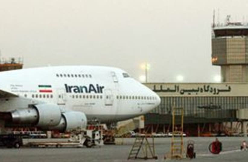 Iran Air 311 (photo credit: Associated Press)