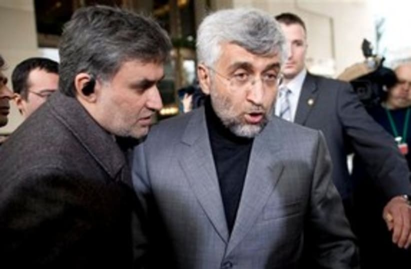 Chief Iranian nuclear negotiator Saeed Jalili 311 AP (photo credit: Associated Press)