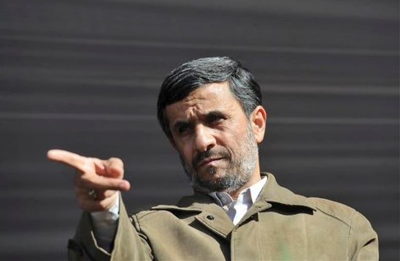 Ahmadinejad wants YOU 311 AP (photo credit: AP)