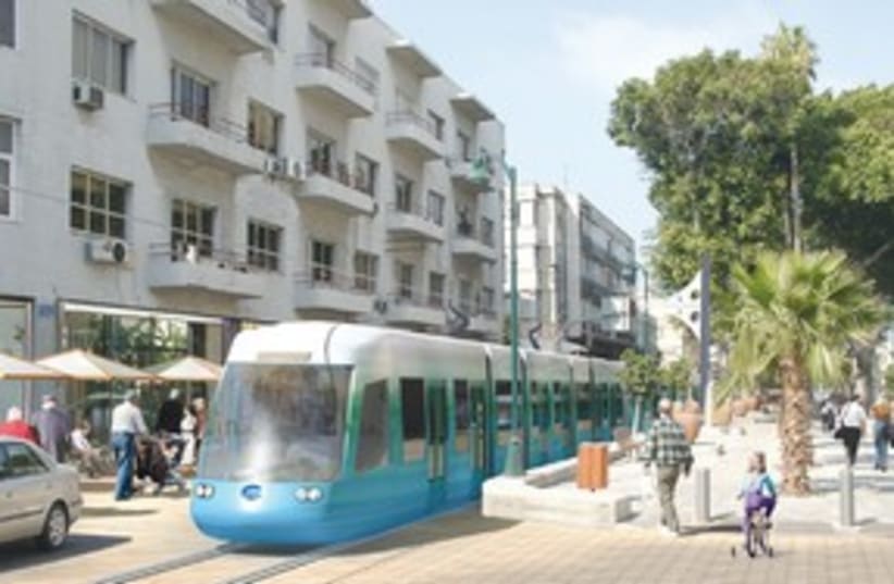 tel aviv light rail_311 (photo credit: (Neta-Metropolitan Mass Transit System))