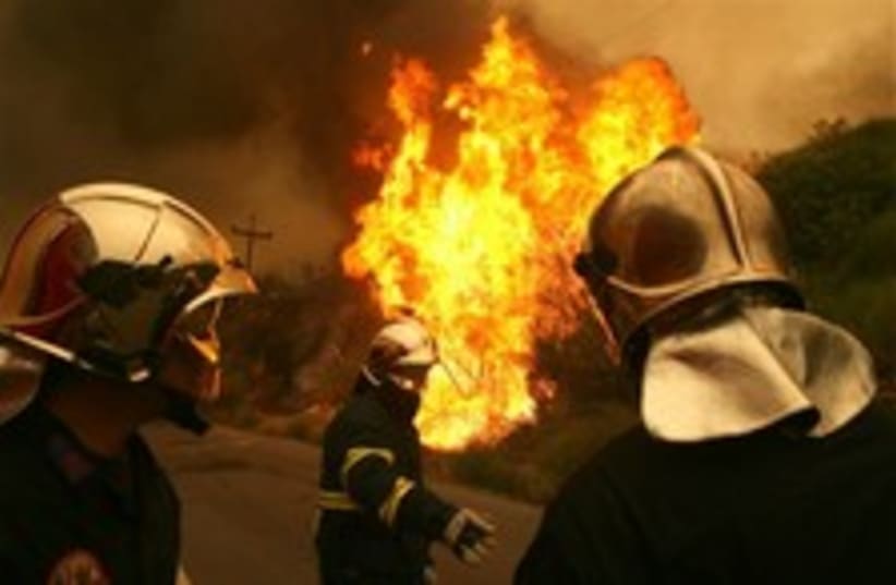 greece fires 224.88 (photo credit: AP)