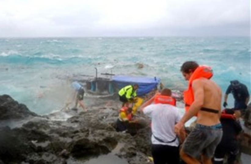 australian boat crash_311 (photo credit: Associated Press)