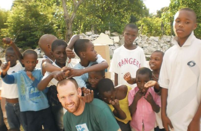 Tevel b'Tzekdek volunteer in Haiti 521 (photo credit: Tevel b'Tzedek)
