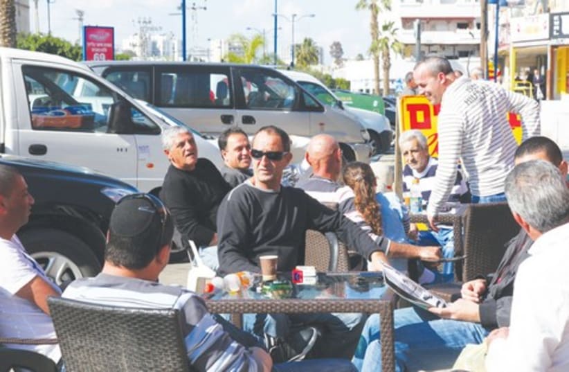 people in Kiryat Malachi 521 (photo credit: marc israel sellem)