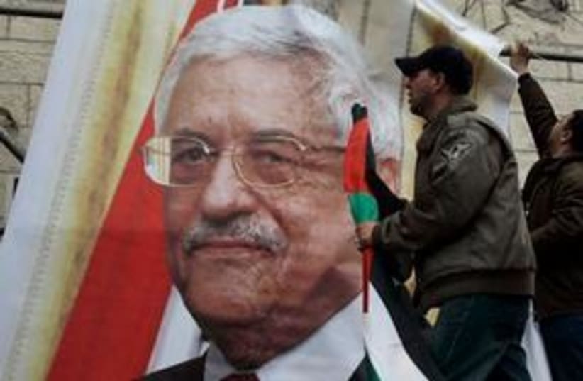 Abbas poster 311 (photo credit: AP)