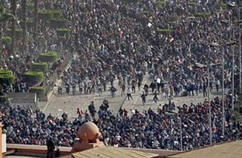 egypt riot mob 311 (photo credit: Associated Press)