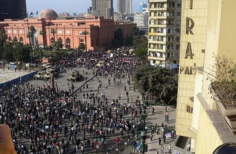 egypt riots FOR GALLERY Mel 4 (photo credit: MELANIE LIDMAN)