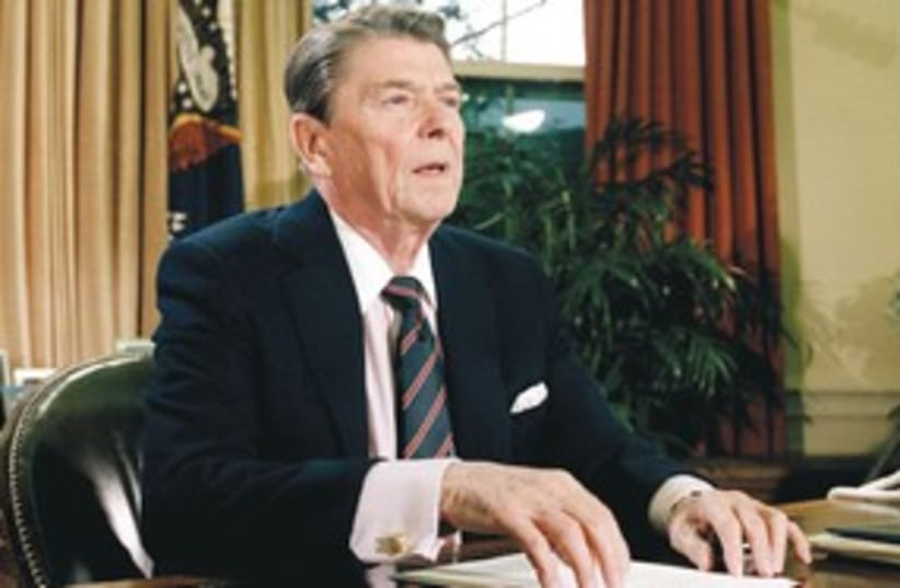 Ronald Reagan 311 AP (photo credit: AP)