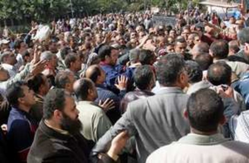 Cairo protests Egypt 311 (photo credit: AP)