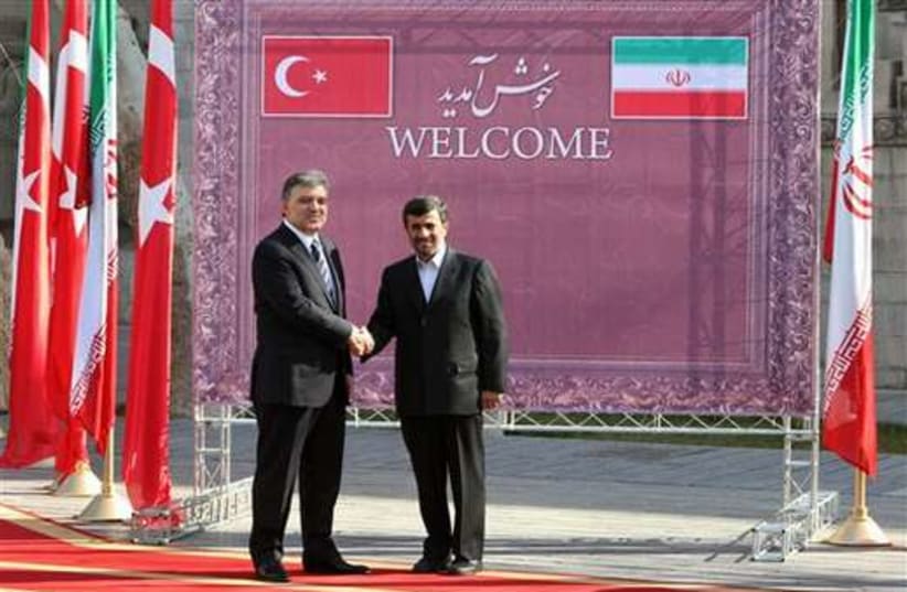 Iran and Turkey 520 (photo credit: AP)