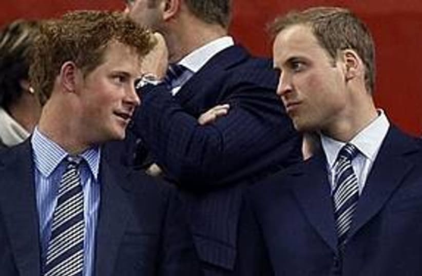 princes william and harry 311 (photo credit: Associated Press)