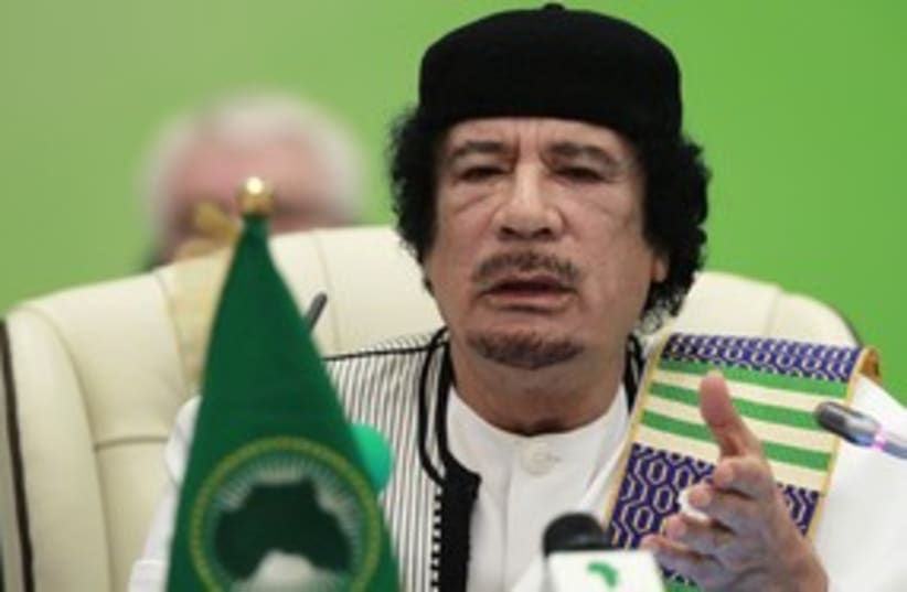 Gaddafi 311 reuters (photo credit: reuters)
