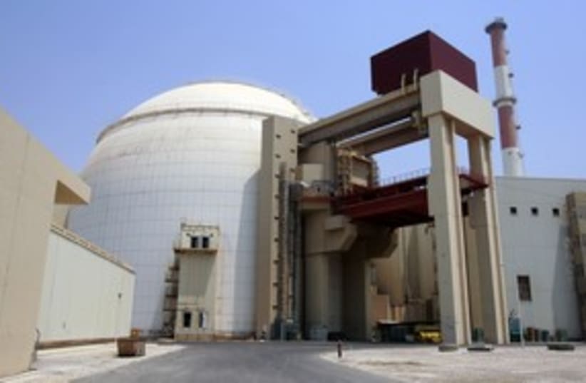 Iran's Bushehr nuclear reactor 311 Reu (photo credit: Raheb Homavandi / Reuters)