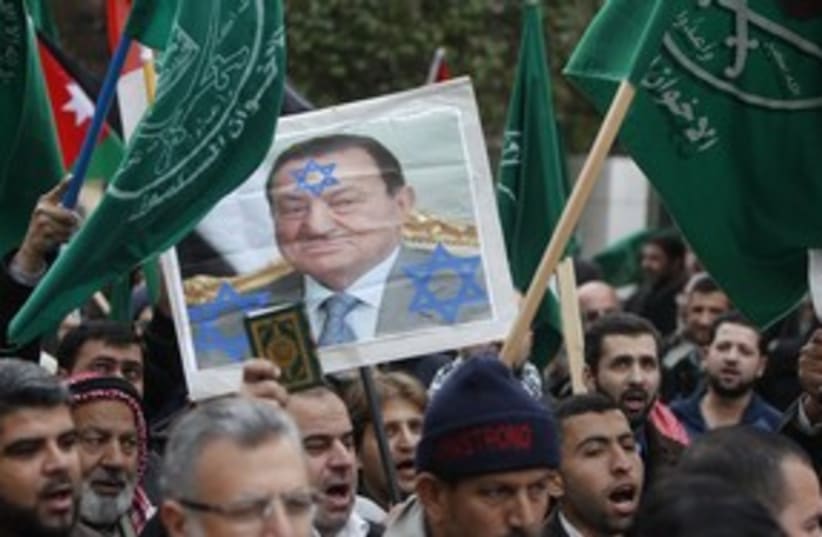 Muslim Brotherhood protests (R) 311 (photo credit: Reuters)