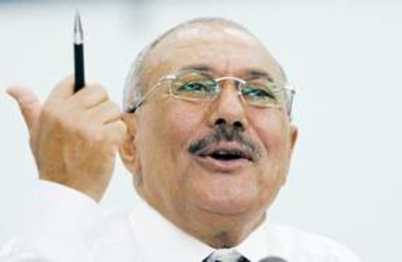 Yemeni President Ali Abdullah Saleh 311 Reu (photo credit: REUTERS)